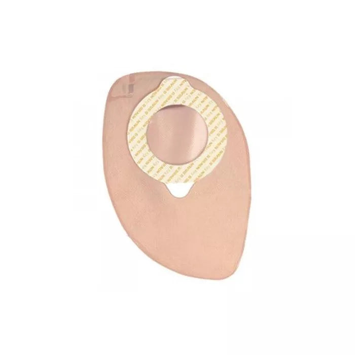 Sacca Colostomia A Due Pezzi Aggancio Adesivo Con Gui Di Sicurezza Fondo Chiuso Diametro 60mm Capacità 350ml Colore Beige 30 Pezzi