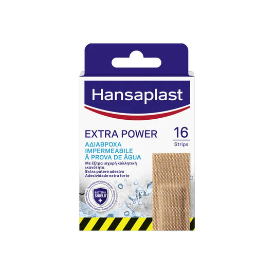 Hansaplast Cerotti Extra Power Impermeabili Con Elevato Potere Adesivo 16 Pezzi