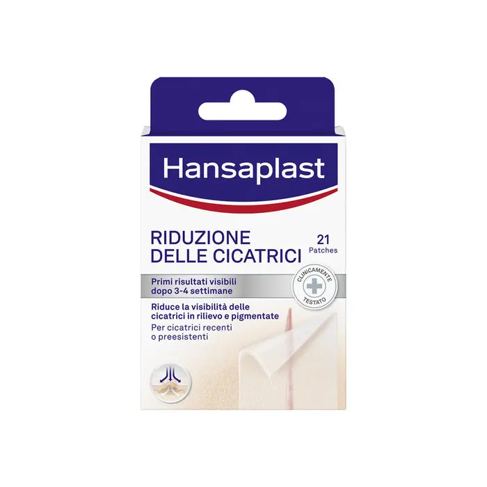 Hansaplast Cerotti Cicatrici Trasparenti 21 Pezzi Discreti