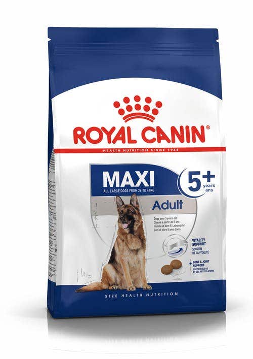 Royal Canin Crocchette Per Cani Adulti 5Anni+ Taglia Grande Sacco 15kg