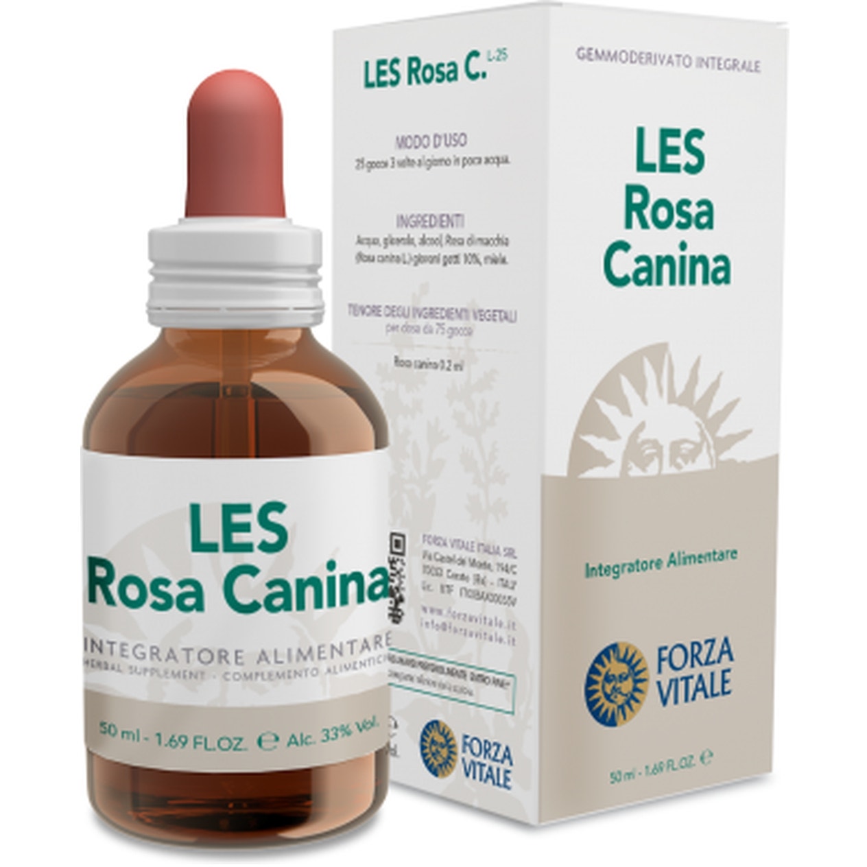 Les Rosa Canina Gocce 50ml