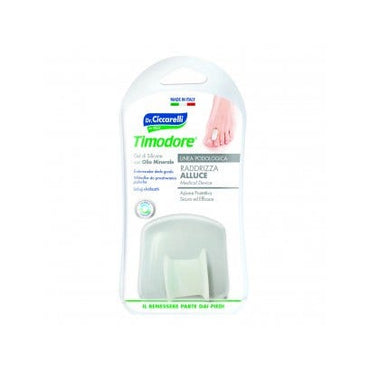 Raddrizza Alluce Gel Di Silicone Bianco Semitrasparente 1 Pezzo