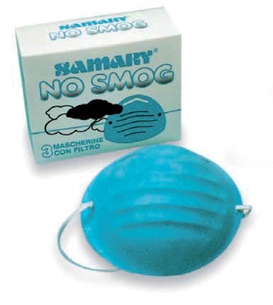Samary Mascherina No Smog 3 Pezzi