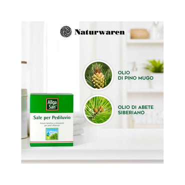 AllgaSan Sali Profumati Per Pediluvio Al Pino Mugo 10 Bustine