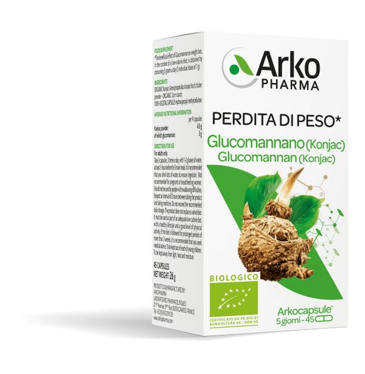 Glucomannano 45 Capsule Bio