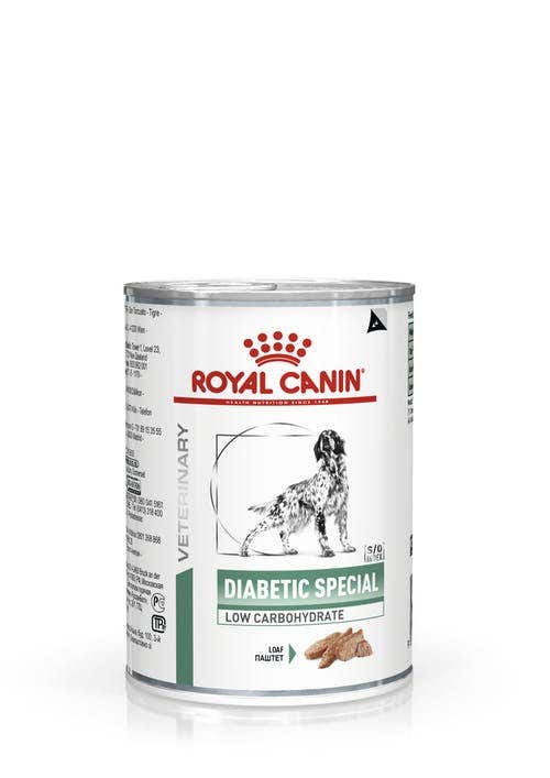 Royal Canin Diet Diabetic Special Low Carbohydrate Patè Per Cani Lattina 410g