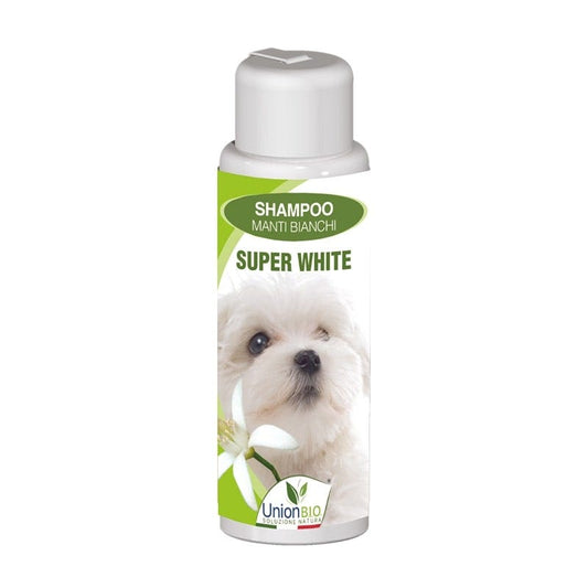 Union Bio Shampoo Super White Per Cani Manti Bianchi 250ml