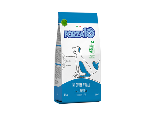 Forza10 Adult Maintenance Crocchette Al Pesce Per Cani Adulti Taglia Media Sacco 2kg