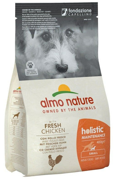 Almo Nature Holistic Maintenance Crocchette Pollo E Riso Cani Taglia Mini E Piccola Sacco 400kg