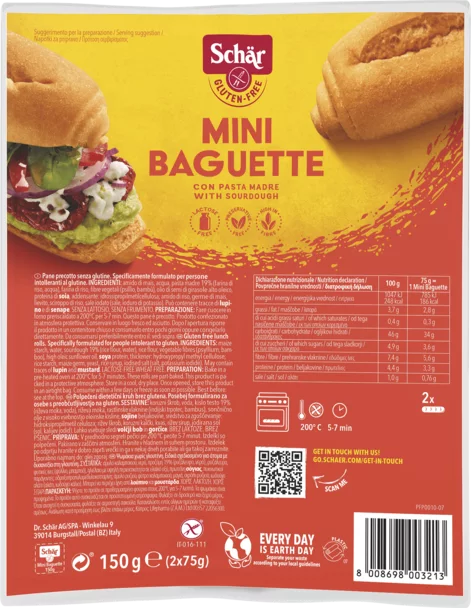 Schar Duo Mini-baguette 150g