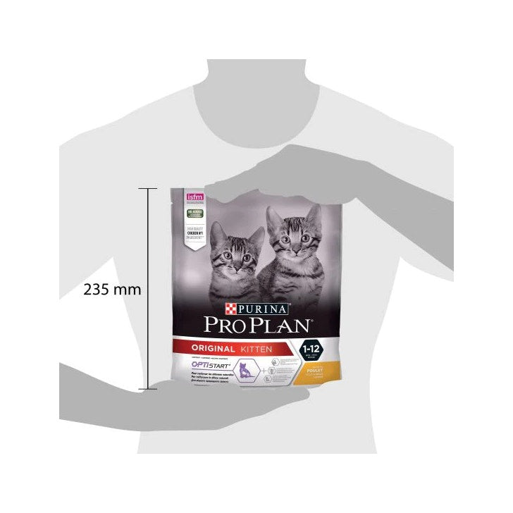 Purina Pro Plan Original Kitten Gatto Crocchette In Pollo Busta 400g