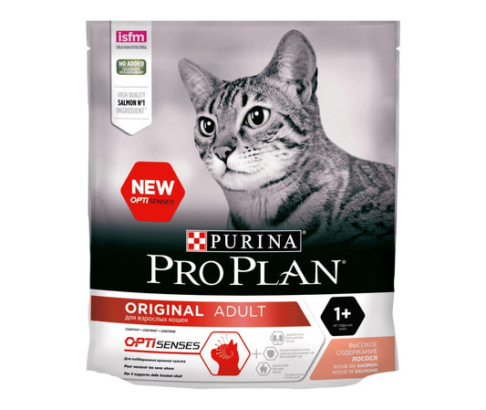 Purina Pro Plan Original Adult Gatto Crocchette Al Salmone Busta 400g