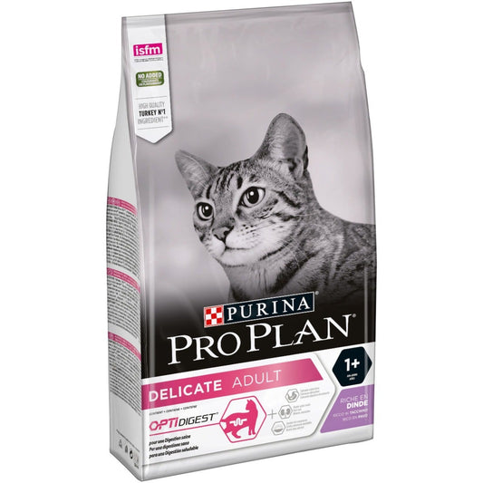 Purina Pro Plan Delicate Gatto Crocchette Tacchino Sacco 1,5kg