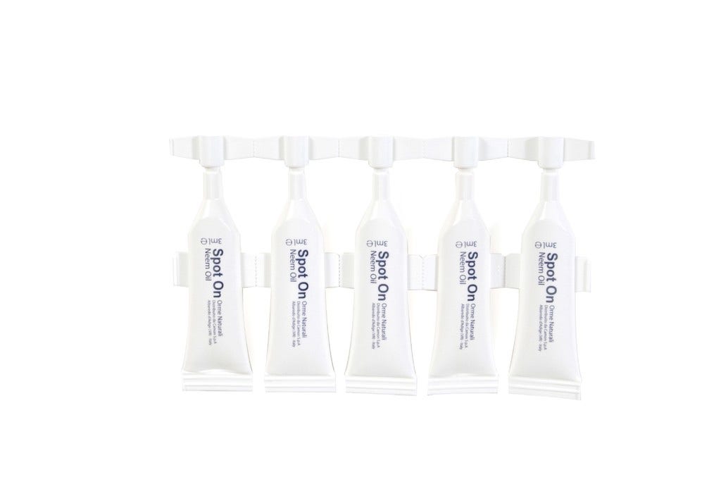 Camon Protection Fiale Antiparassitarie Spot-On Cani Olio Di Neem 0-10Kg 5X3ml