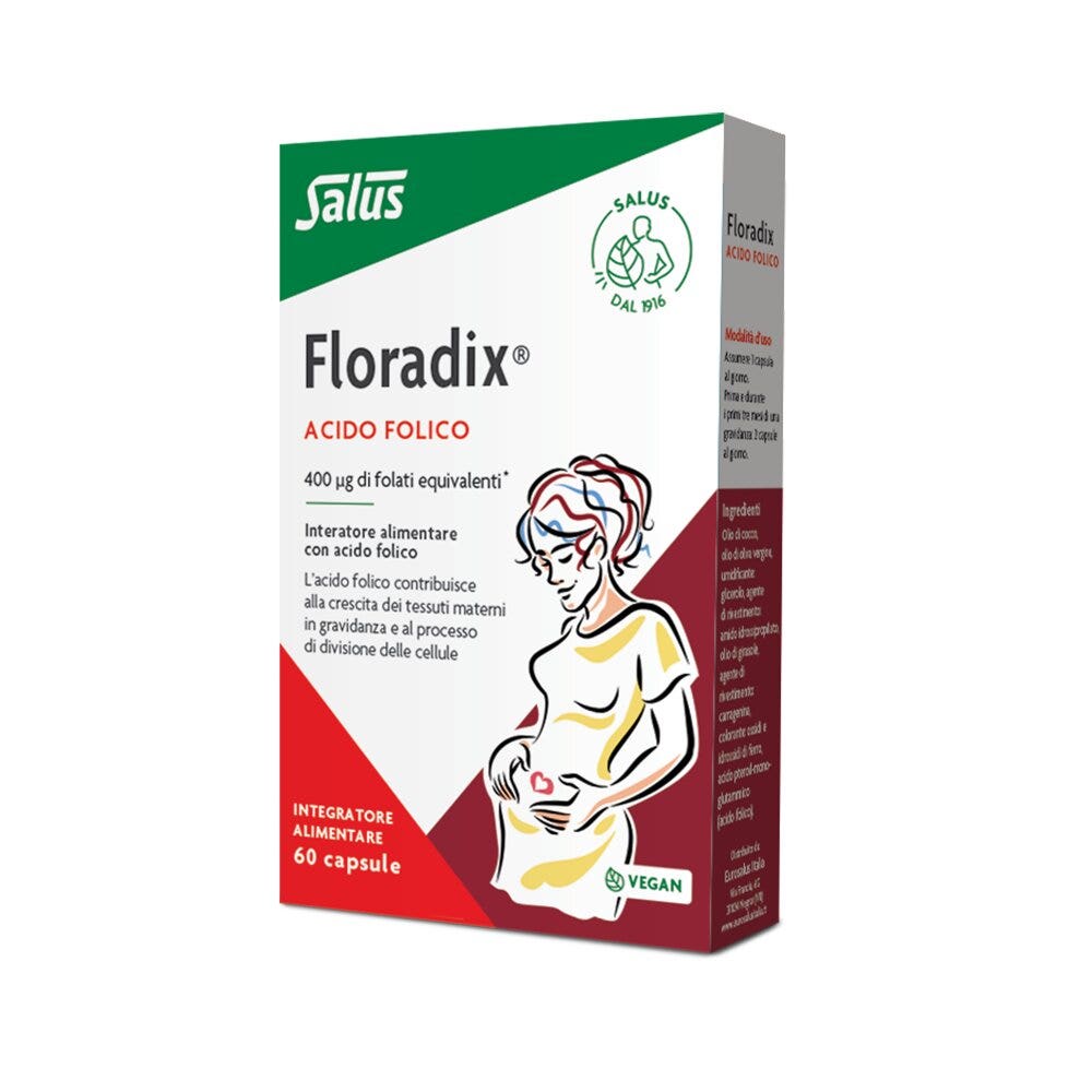 Salus Floradix Acido Folico 60 Capsule