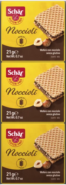 Schar Noccioli Snack 3x21g