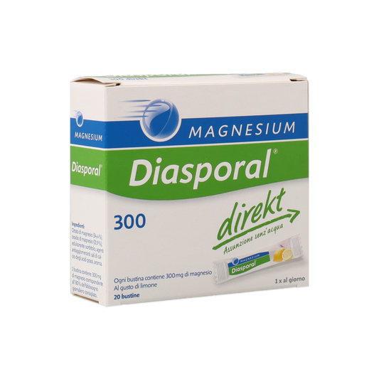 Magnesium Diasporal Limone 20 Bustine Polvere Orosolubile