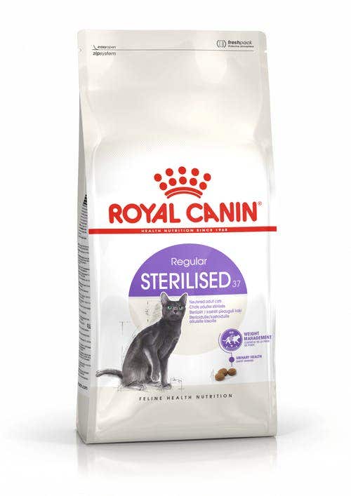 Royal Canin Feline Regular Sterilised 37 Crocchette Per Gatti Sacco 4kg