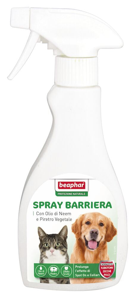 Beaphar Protezione Naturale Spray Barriera Cane e Gatto 250ml