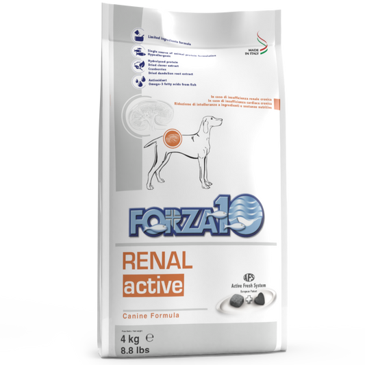 Forza10 Active Renal Cibo Secco Cani Adulti Sacco 4kg