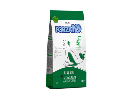 Forza10 Adult Maintenance Crocchette Al Cervo Con Patate Cani Adulti Taglia Piccola Sacco 2kg
