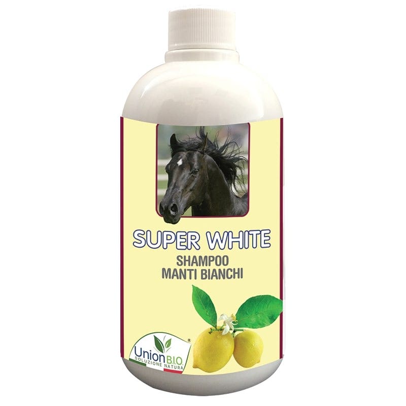Super White Shampoo Manti Chiari Per Equini 500ml