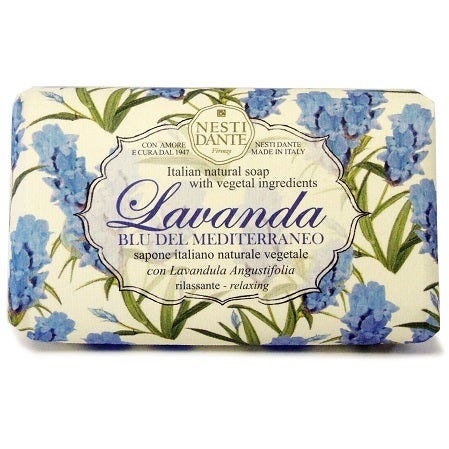 Nesti Dante Sapone Vegetale Lavanda Blu Del Mediterraneo 150g