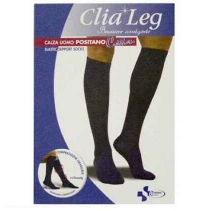 Calza Uomo Clialeg Positano Colore Blu Taglia M