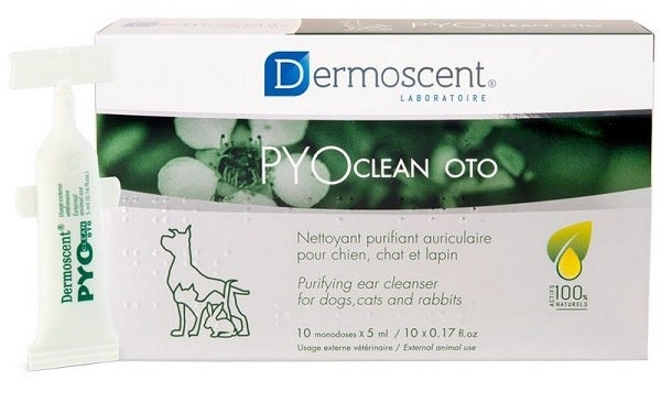 Pyo Clean Oto Monodose Detergente/Purificante Per Condotto Uditivo Cani 10 Pipette 5ml