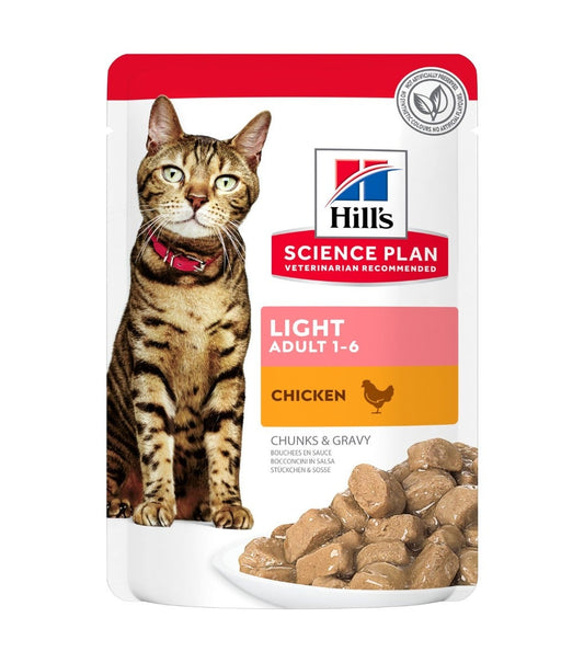 Hill's Science Plan Light Bocconcini Pollo Per Gatti Adulti 85g