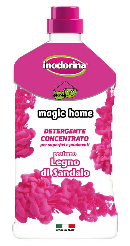 Magic Home Detergente Concentrato Per Superfici E Pavimenti Legno Di Sandalo 1lt