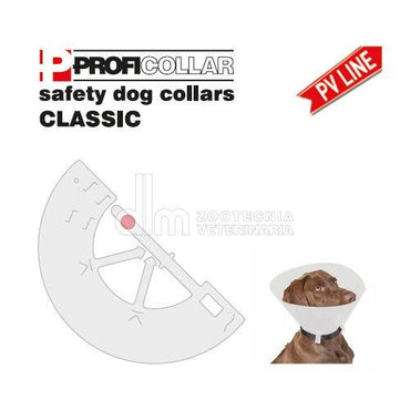 Collare Elisabetta ProfiCollar Classic Opaco Misura 25 XL