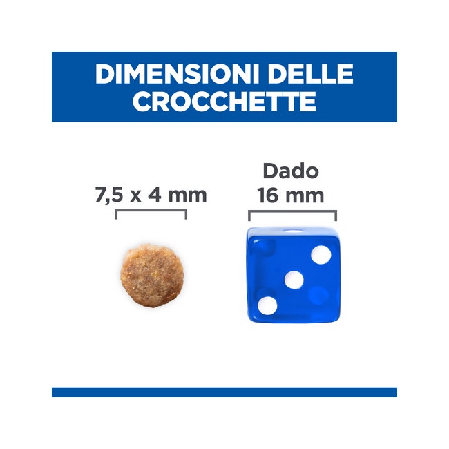 Hill's Science Plan Adult Small E Mini Fino A 10 Kg Per Cani Crocchette Pollo Sacco 300g