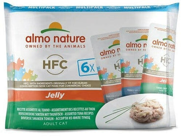 Almo Nature HCF Jelly Cibo Umido Al Tonno Per Gatti Adulti Bustine 6x55g