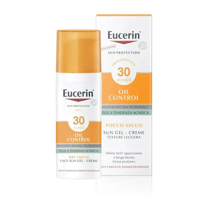 Eucerin Oil Control Sun Gel-Creme Tocco Secco SPF30 50ml