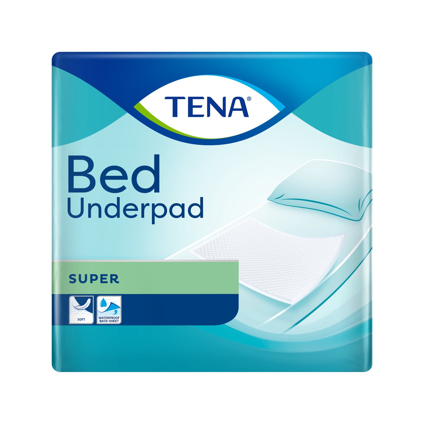 Tena Bed Traversa Non Rimboccabile Per Incontinenza Super 60x90cm 35 Pezzi