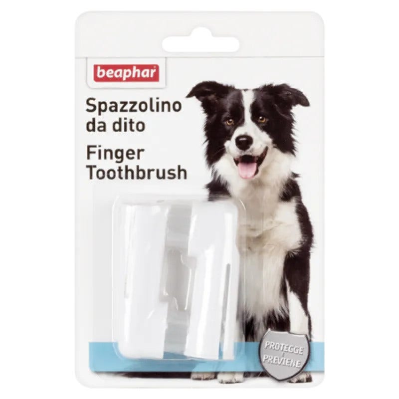 Spazzolino Da Dito Per Cani 2 Pezzi