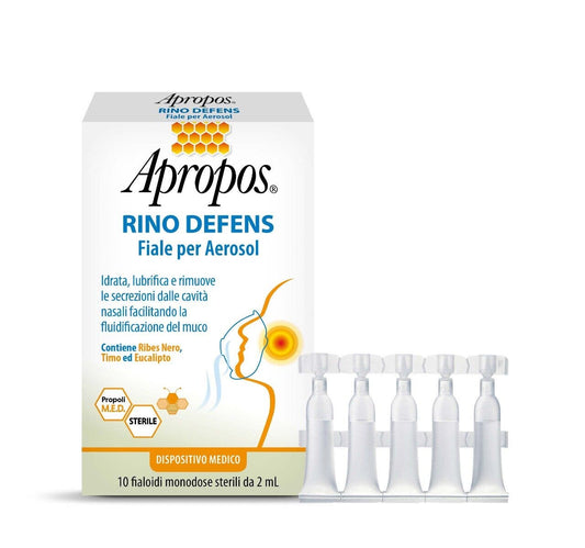 Apropos Rino Defens 10 Fiale Per Aerosol 2 Ml