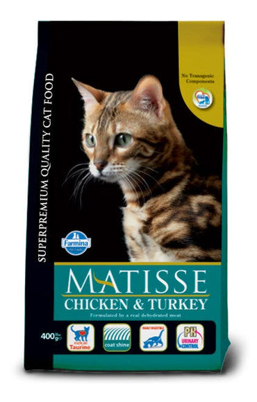 Farmina Matisse Pollo & Tacchino Cibo Secco Per Gatti 400g