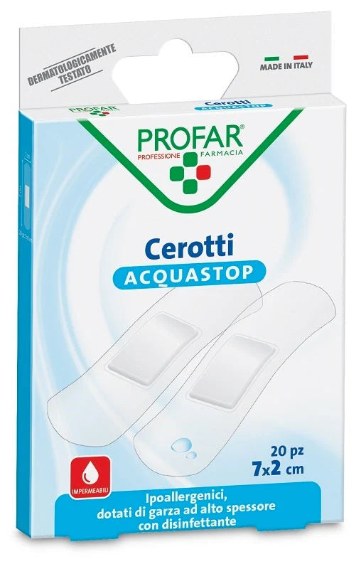 Profar Cerotto Acquastop Medio 7X2Cm 20 Pezzi