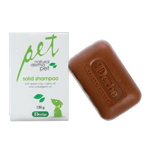 Derbe Shampoo Solido Natural Derma Pet 150g