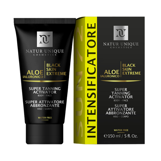 Natur Unique Black Skin Extreme Super Attivatore Abbronzante Viso Corpo 150ml