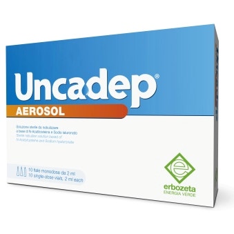 Uncadep Aerosol 10 Fiale Da 2 Ml