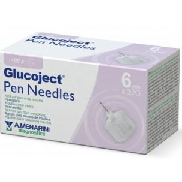 Glucoject Ago Penna 6mm G32