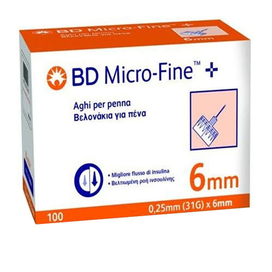 Bd Microfine Ago G31 6mm 100pz