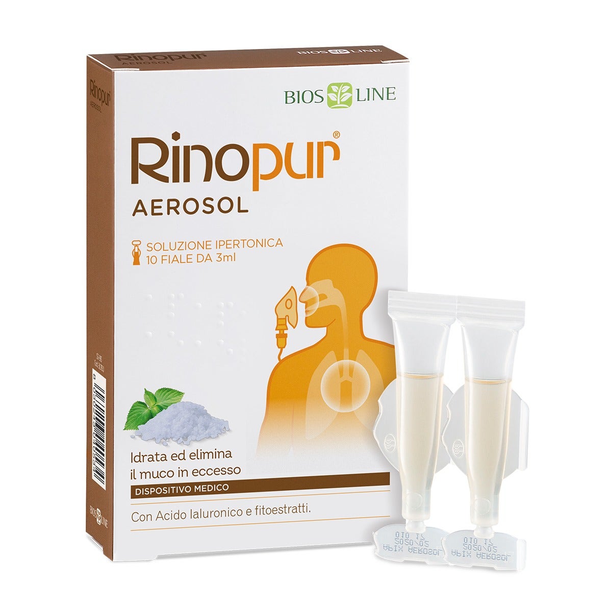 Rinopur Aerosol Monodose 10 Fiale Da 3ml