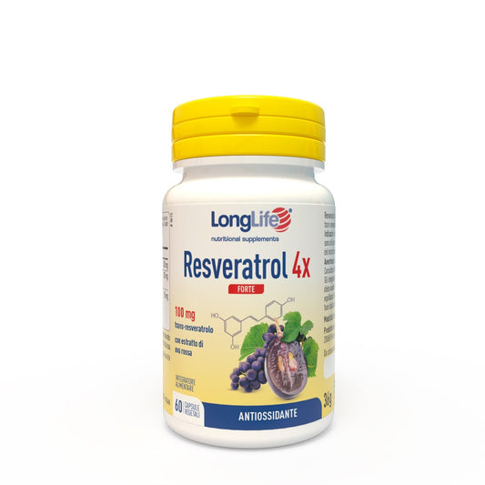 Longlife Resveratrol 4x 60cps