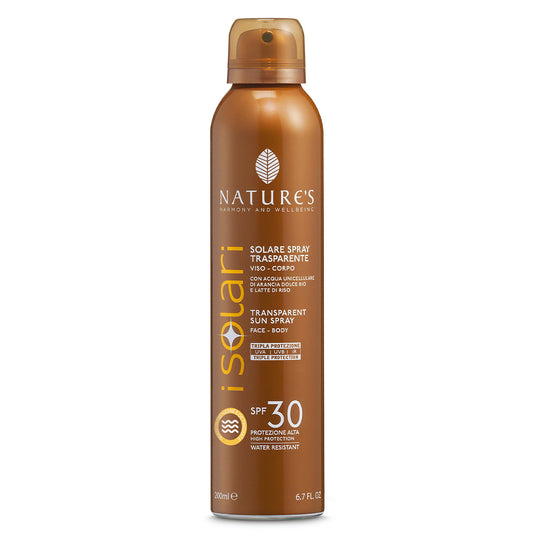 Nature's I Solari Spray Trasparente SPF30 200ml