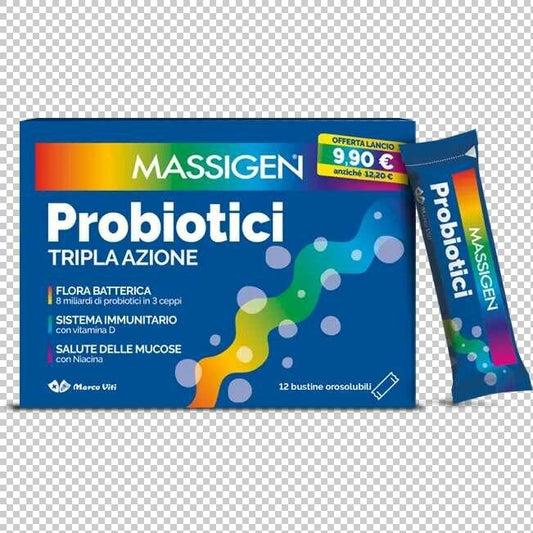 Massigen Probiotici 12 Stickpack