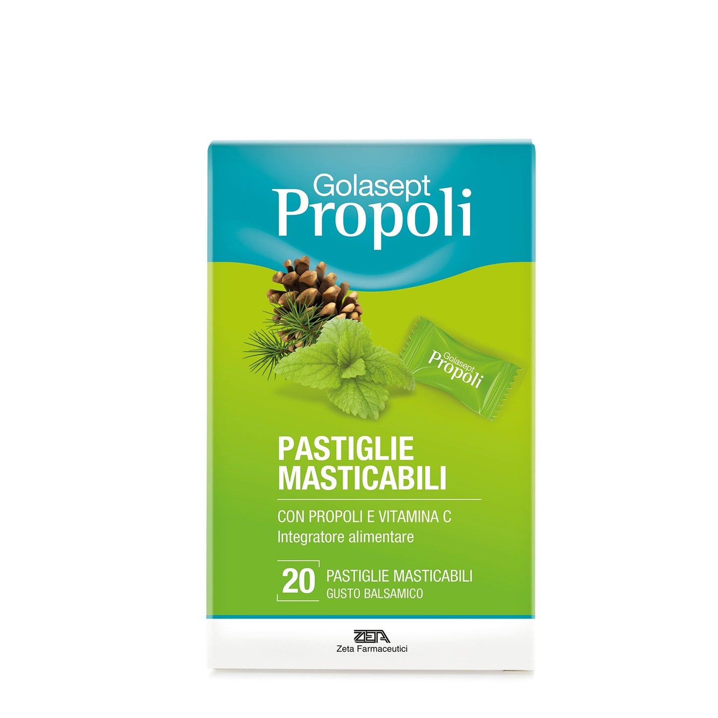 Golasept Propoli Gusto Balsamico 20 Compresse